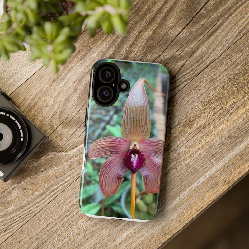 Orchid Photo Phone Case Floral Tough Protective Cover Bulbophylllum Orchid