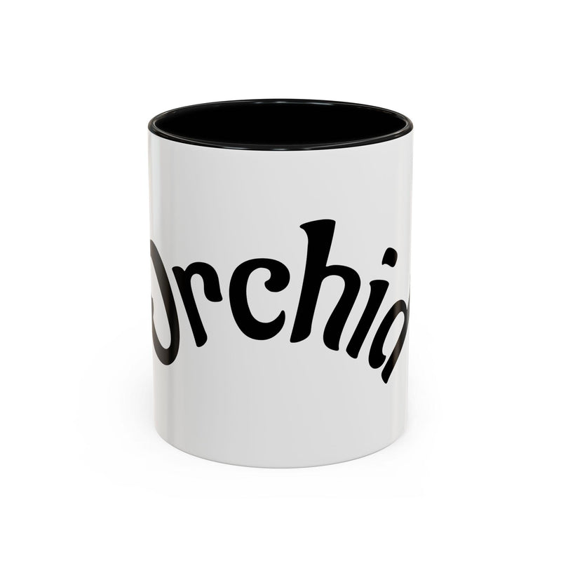 Orchid Script Mug | Accent Coffee Mug 11oz 15oz