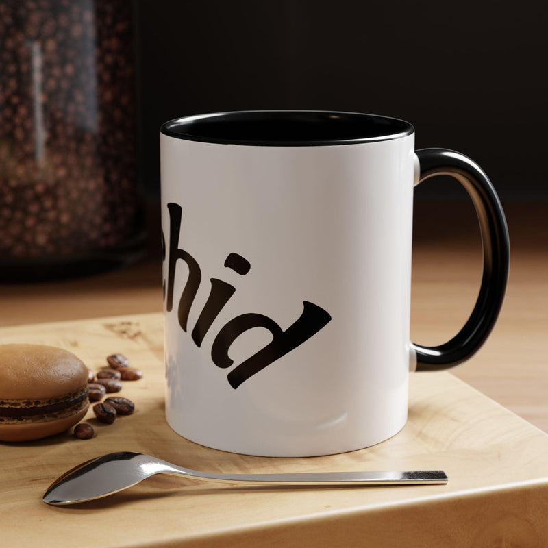 Orchid Script Mug | Accent Coffee Mug 11oz 15oz